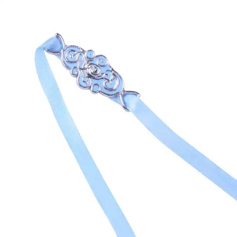 Prop Para Cosplay - 1 個悪魔栽培の団長 Lan Wangji ヘアアクセサリーヘッドバンドコスプレ小道具の装飾男性少年クリスマスギフト