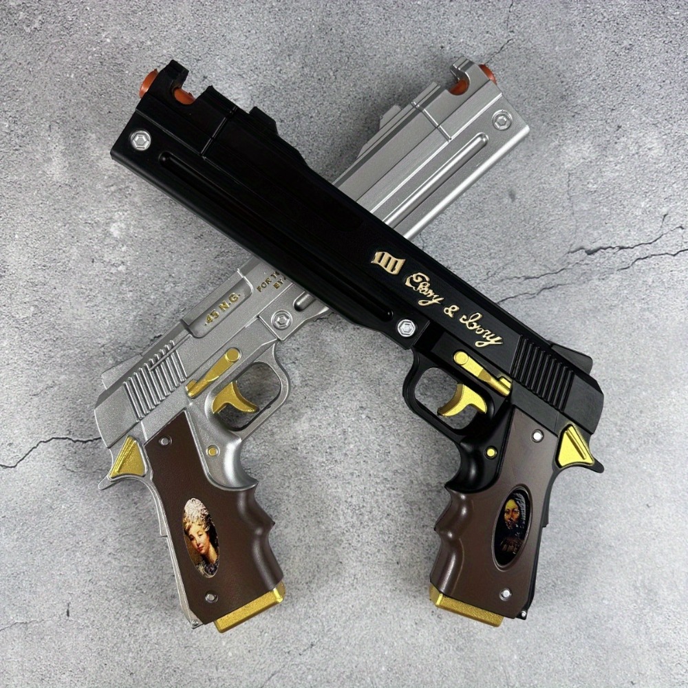 Cosplay Prop Pistol - 15インチPU製ダンテピストル デビルメイクライ4 アニメ エボニー アイボリー DMC