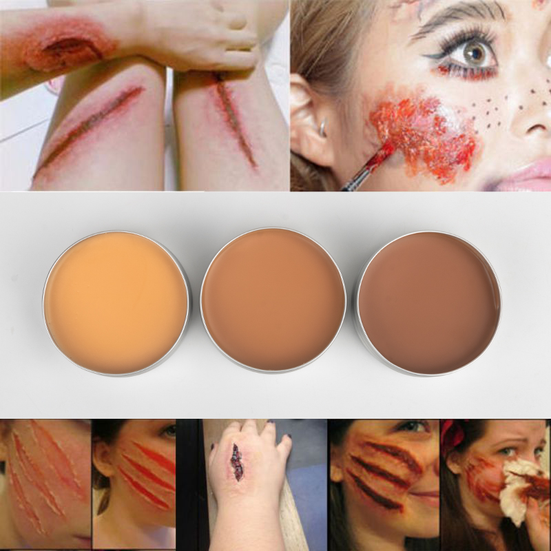 Body Paint Sfx - 傷跡のワックス,特別な効果,メイクアップ,ハロウィーンの偽の鼻,ボディペイント,ファンシーな偽のワックス,フェイスペイント