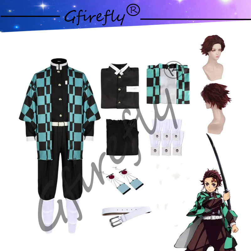 Kamado tanjirou-刀のコスプレコスチュームセッ - Cosplay Prop Katana のレビューと価格