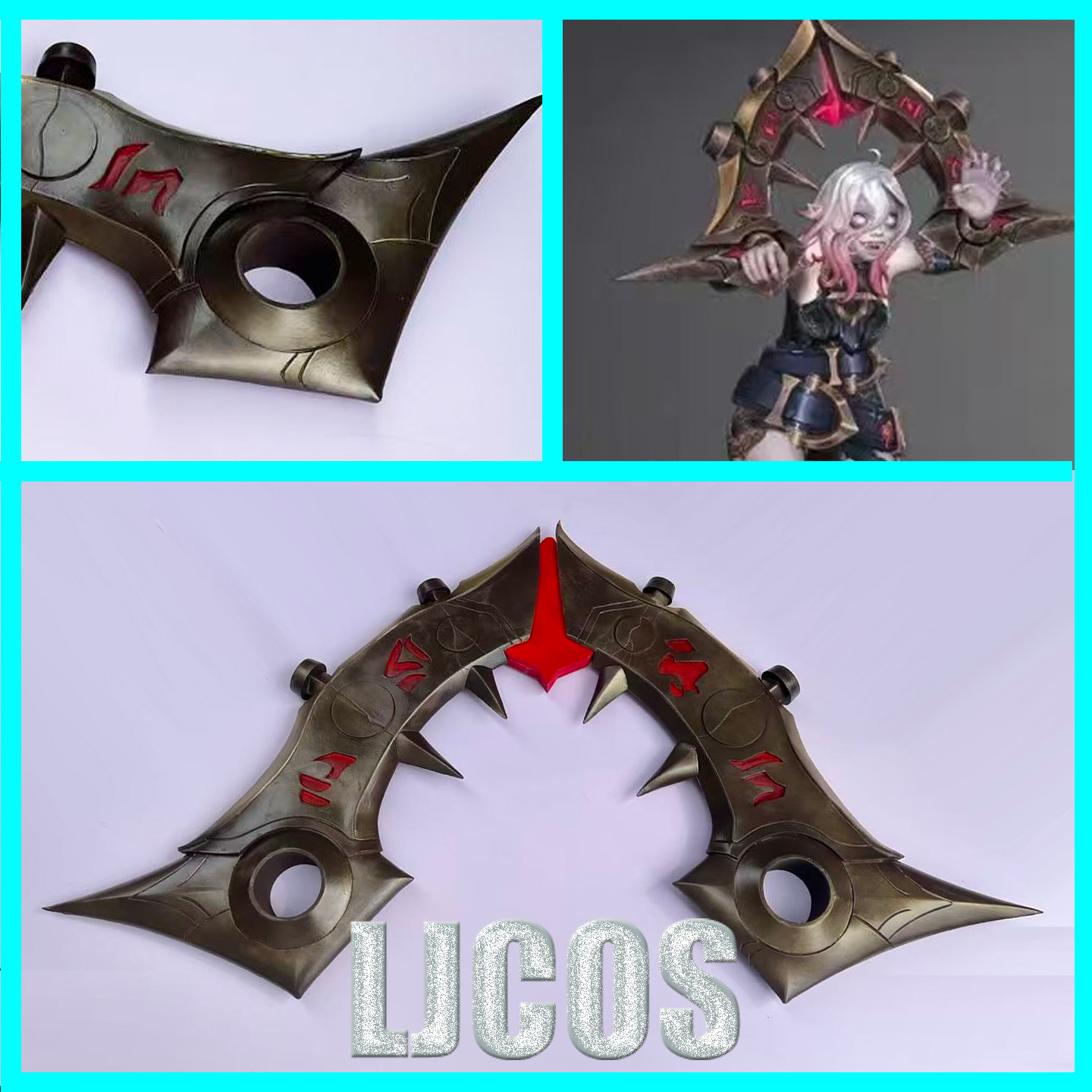ブライアーシャックルズ LOL コスプレ小道具 ハロウィン  - Briar Cosplay Prop のレビューと価格