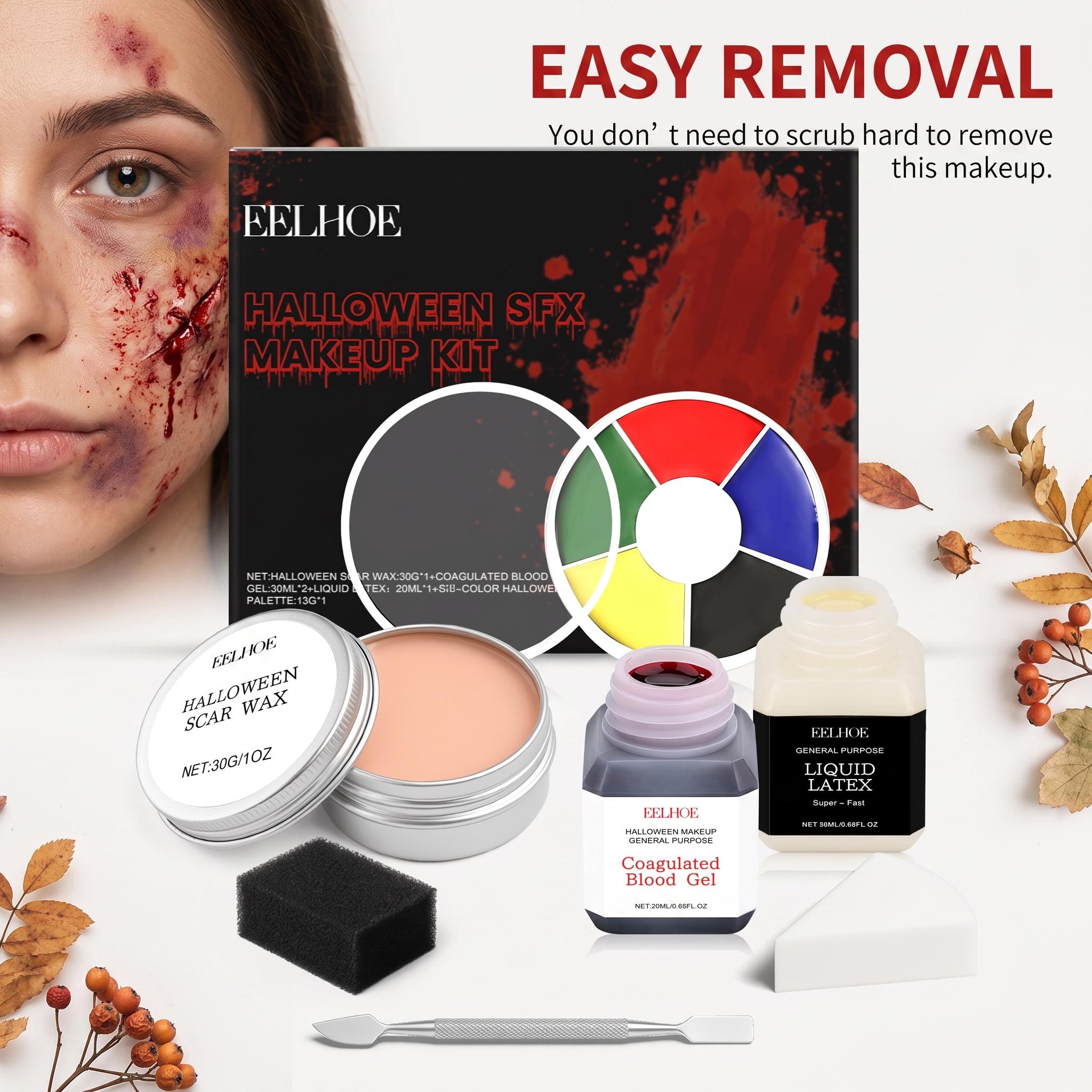 EELHOE ハロウィンSFXメイクアップキット 傷跡ワック - Body Paint Sfx のレビューと価格