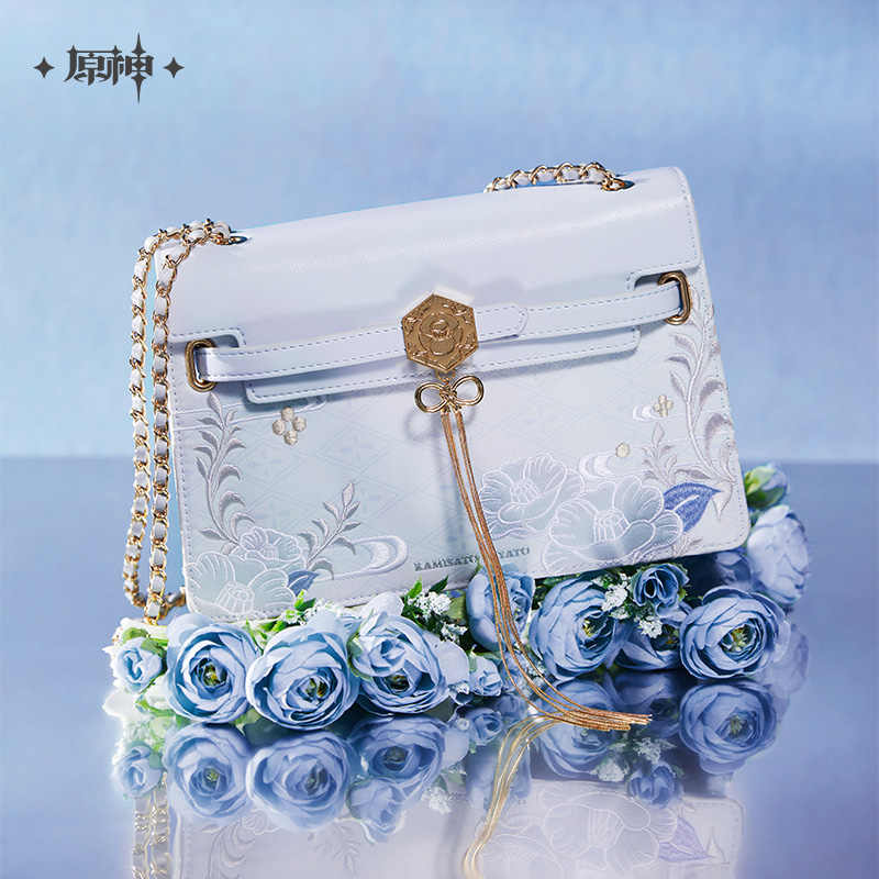 オリジナルグッズ Mihoyo 原神インパクト神里アヤトショ - Cosplay Prop Bag のレビューと価格