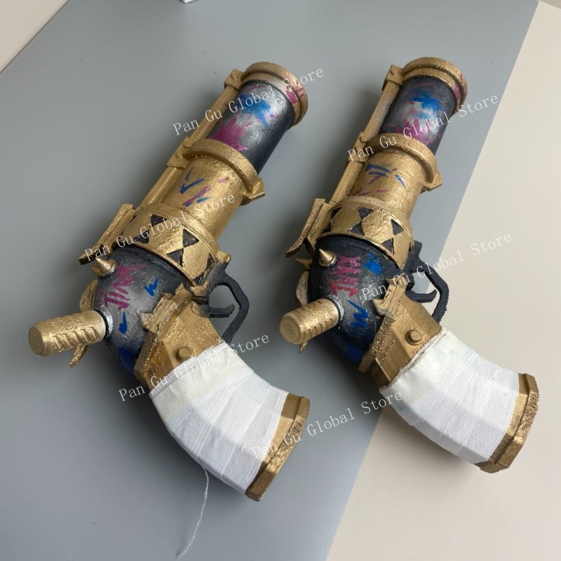 28 センチメートル/11.02 インチジンクスピストルカス - Cosplay Prop Pistol のレビューと価格