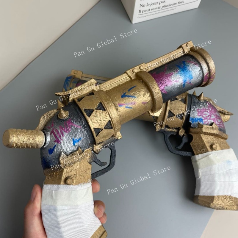 28 センチメートル/11.02 インチジンクスピストルカス - Cosplay Prop Pistol のレビューと価格