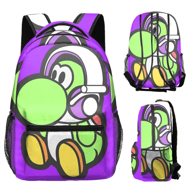 アニメコスプレ原宿人気おかしいヨッシー恐竜学生ランドセルノー - Cosplay Prop Bag のレビューと価格