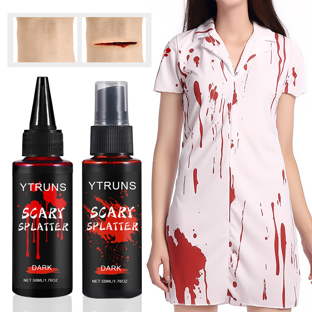 ハロウィン凝固血液、SFX 創傷、カット、ピエロ、吸血鬼フィ - Body Paint Sfx のレビューと価格