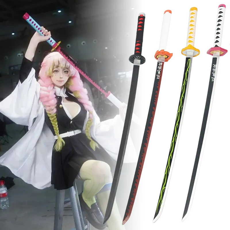 72 104cm 鬼滅の刃 刀 竈門炭治郎 竈門善逸 三緑ア - Cosplay Prop Katana のレビューと価格