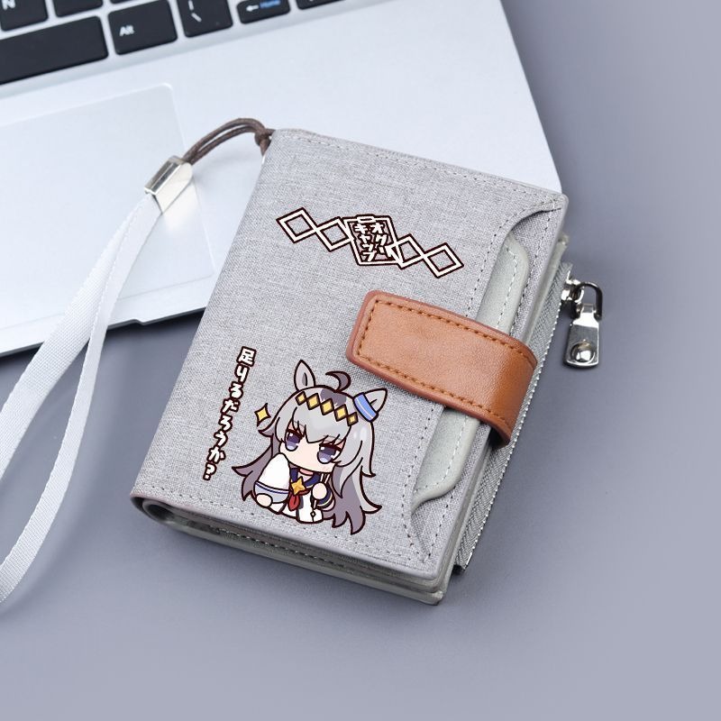 ゲームオグリキャップコスプレ漫画財布学生証ホルダーかわいい和 - Cosplay Prop Bag のレビューと価格