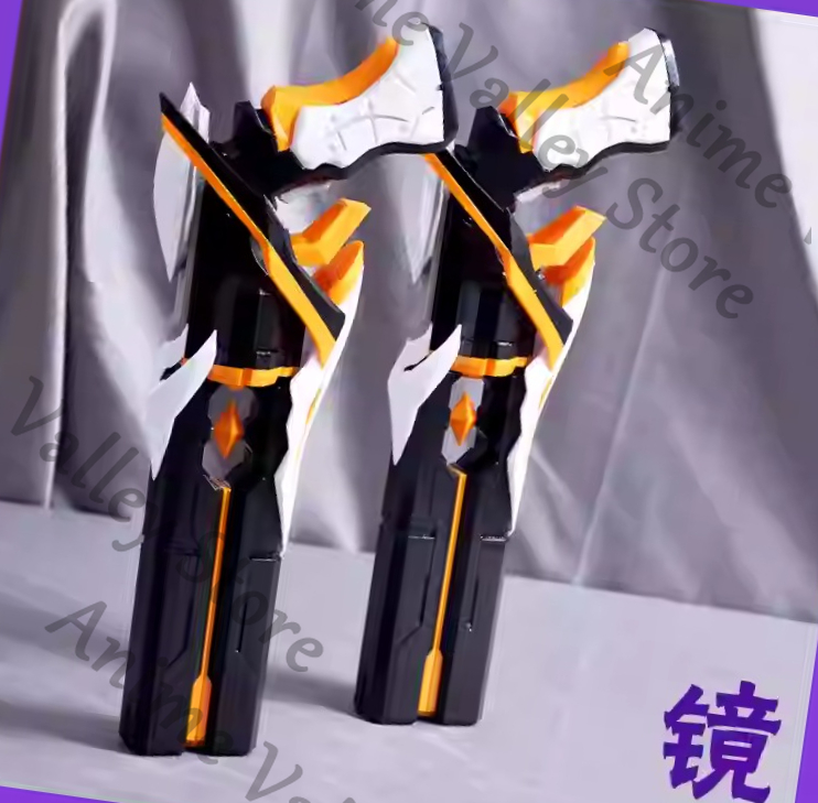 アニメ崩壊インパクト3 ジフリート・カスラナ シャマシュの裁 - Cosplay Prop Pistol のレビューと価格