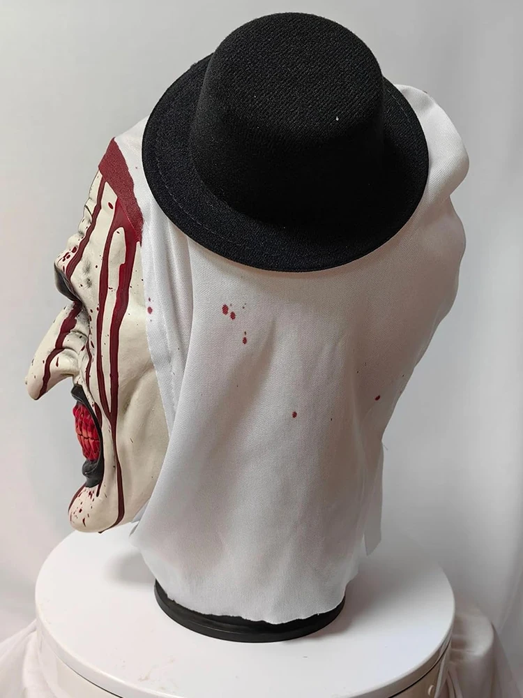 ハロウィン怖いマスク テリファイヤー ピエロ ラテックスマス - Briar Cosplay Prop のレビューと価格