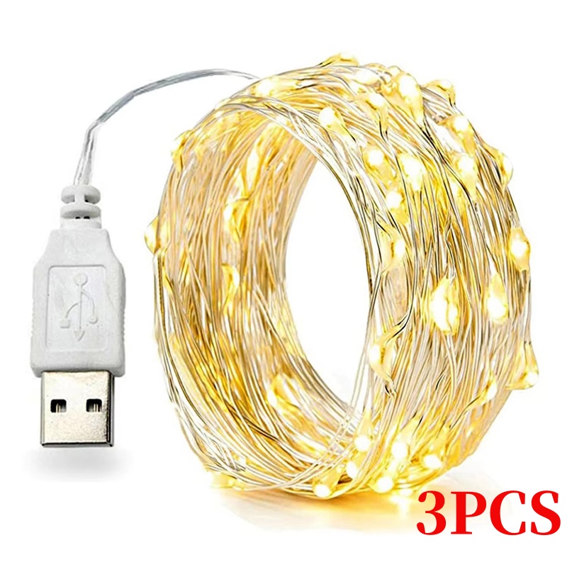 銅線LEDクリスマスライトストリング,5 m, 10 m,  - Led El Wire のレビューと価格
