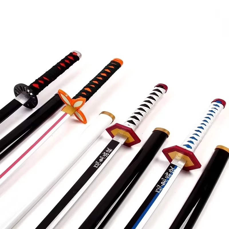 41 インチ/104 センチメートルデーモンスレイヤー刀アニ - Cosplay Prop Katana のレビューと価格