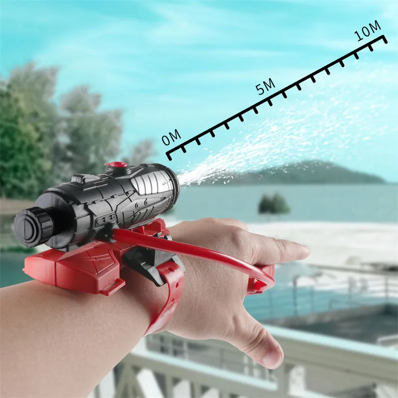 子供のための水鉄砲スパイダーランチャー,水鉄砲,手首の射撃, - Cosplay Prop Pistol のレビューと価格