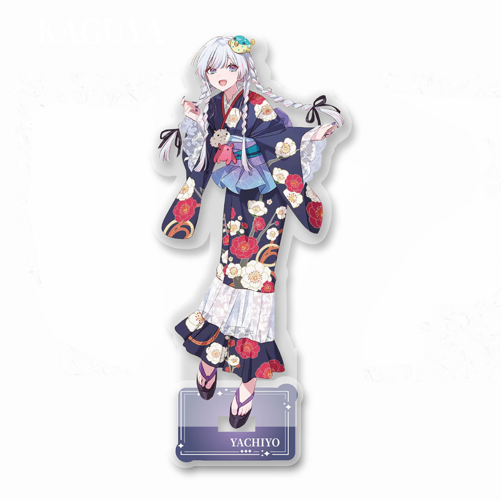 アニメ宇宙姫かぐやいろはさかやりやちよ月見コスプレスタンドア - Acrylic Cosplay Prop のレビューと価格
