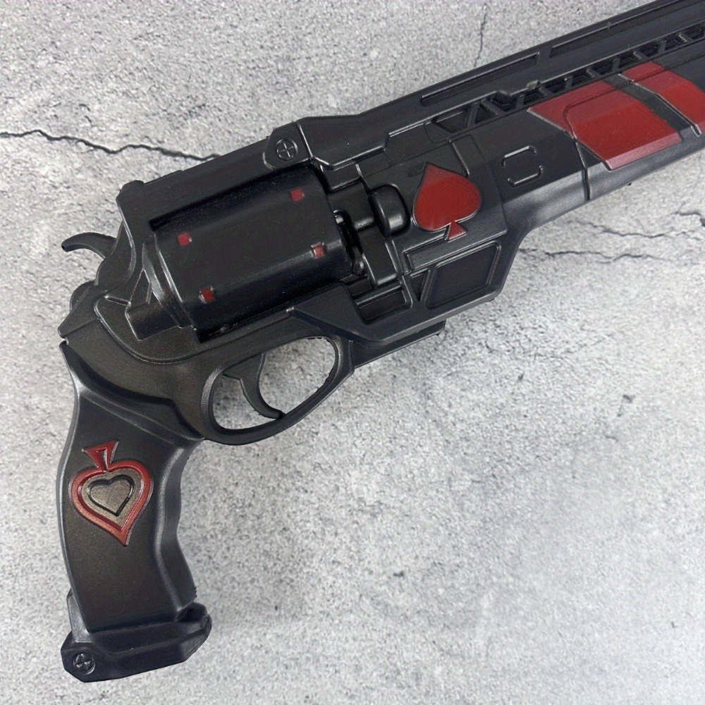 15インチPU製ピストル型スペードガン刀アニメデスティニー2 - Cosplay Prop Pistol のレビューと価格